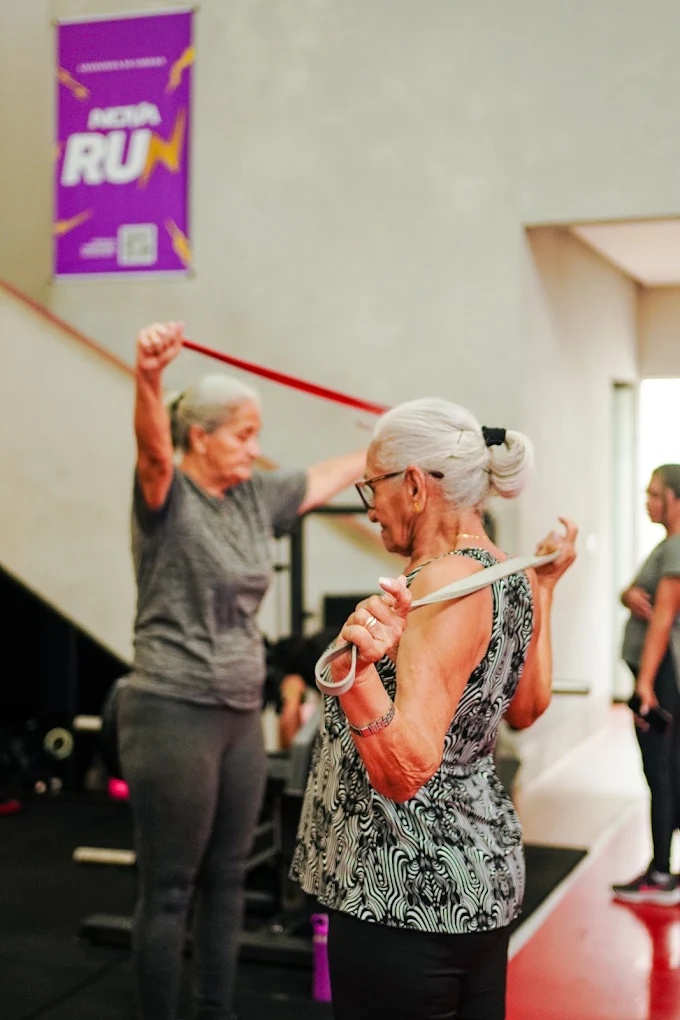 Aula de Treino funcional na Nova Gym
